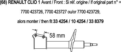 Record France 104254 - Амортизатор autozip.com.ua