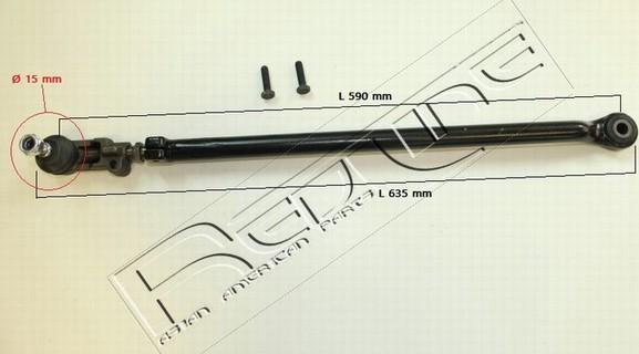 Red Line 40RV049 - Поздовжня рульова тяга autozip.com.ua