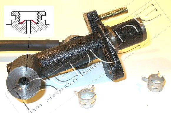 Red Line 07MZ004 - Головний циліндр, система зчеплення autozip.com.ua