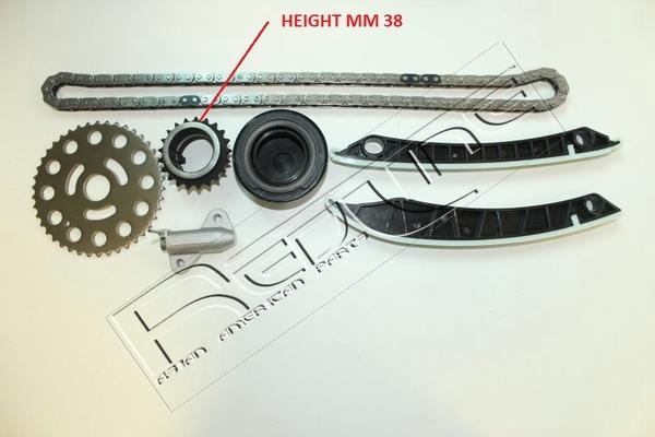 Red Line 30NI035 - Комплект ланцюга приводу распредвала autozip.com.ua