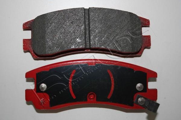 Red Line 27CV034 - Гальмівні колодки, дискові гальма autozip.com.ua