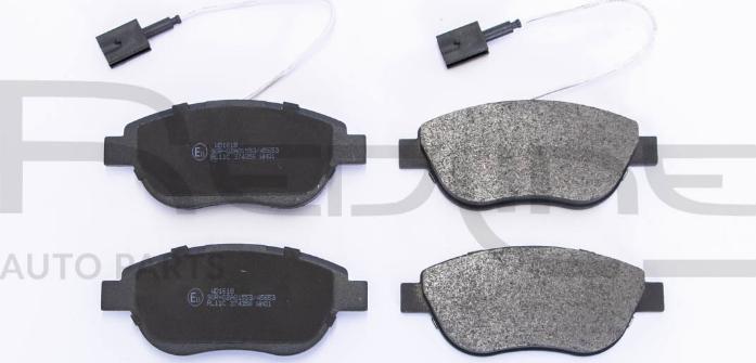 Red Line 27FT015 - Гальмівні колодки, дискові гальма autozip.com.ua