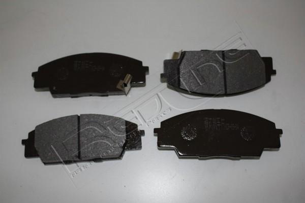 Red Line 27HO019 - Гальмівні колодки, дискові гальма autozip.com.ua