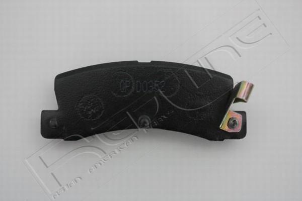 Red Line 27LX004 - Гальмівні колодки, дискові гальма autozip.com.ua