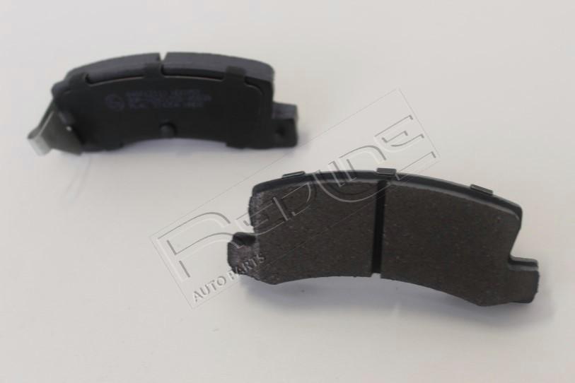 Red Line 27LX004 - Гальмівні колодки, дискові гальма autozip.com.ua