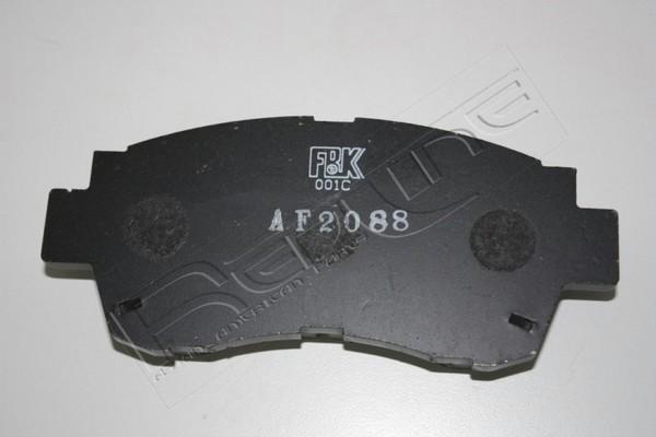 Red Line 27LX015 - Гальмівні колодки, дискові гальма autozip.com.ua