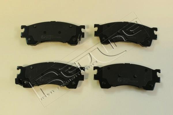 Red Line 27MZ010 - Гальмівні колодки, дискові гальма autozip.com.ua