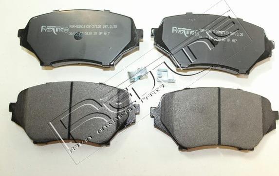 Red Line 27MZ035 - Гальмівні колодки, дискові гальма autozip.com.ua