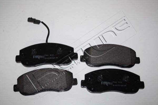 Red Line 27NI055 - Гальмівні колодки, дискові гальма autozip.com.ua