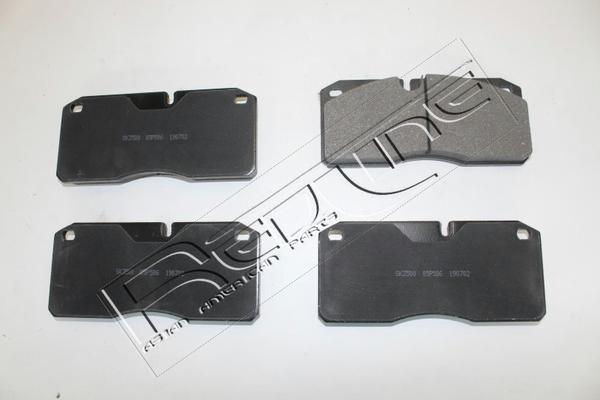 Red Line 27NI065 - Гальмівні колодки, дискові гальма autozip.com.ua