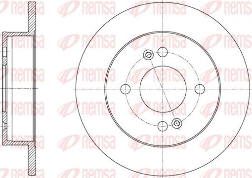 Kavo Parts BR-3279-C - Гальмівний диск autozip.com.ua