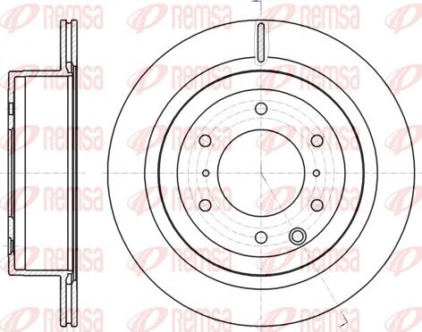 NK D203056 - Гальмівний диск autozip.com.ua