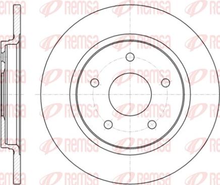 Brembo 8N12310 - Гальмівний диск autozip.com.ua