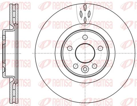 CAR RS0362 - Гальмівний диск autozip.com.ua