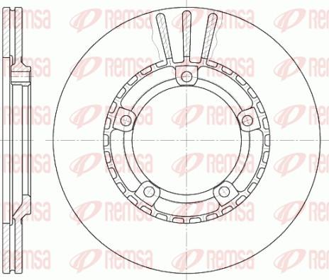 Maxtech 865214.0060 - Гальмівний диск autozip.com.ua