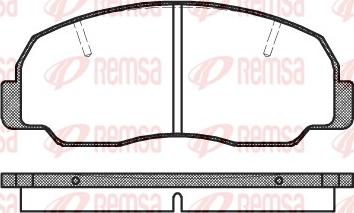 BENDIX DB292 - Гальмівні колодки, дискові гальма autozip.com.ua