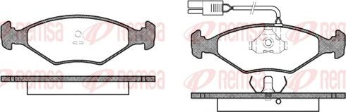 Dynamatrix DBP519 - Гальмівні колодки, дискові гальма autozip.com.ua