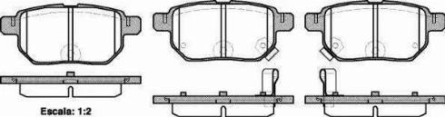 Sangsin Brake SP2094 - Гальмівні колодки, дискові гальма autozip.com.ua