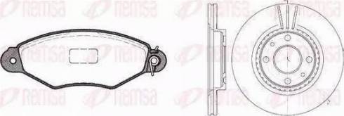 Cifam 800-549 - Гальмівний диск autozip.com.ua