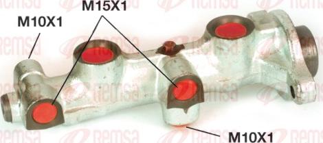 Remsa C1020.30 - Головний гальмівний циліндр autozip.com.ua