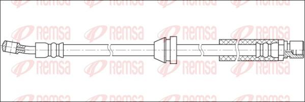 Remsa G1904.24 - Гальмівний шланг autozip.com.ua