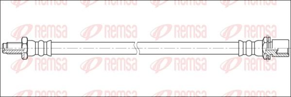 Remsa G1901.04 - Гальмівний шланг autozip.com.ua