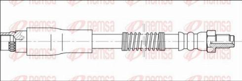 Remsa G1901.86 - Гальмівний шланг autozip.com.ua