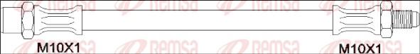 Remsa G1901.22 - Гальмівний шланг autozip.com.ua