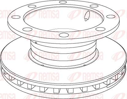 Brembo 9975410 - Гальмівний диск autozip.com.ua