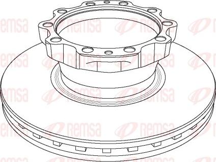 Meyle MBD0303 - Гальмівний диск autozip.com.ua