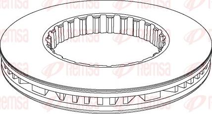 PE Automotive 146.223-00A - Гальмівний диск autozip.com.ua