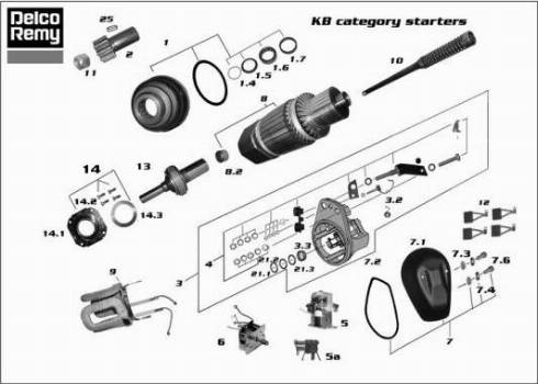 Remy 19024038 - Стартер autozip.com.ua