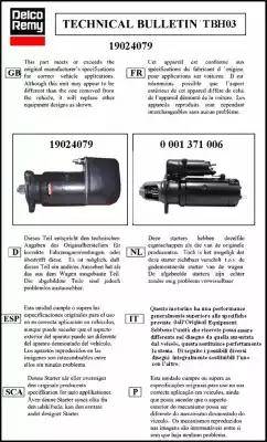 Remy 19024079 - Стартер autozip.com.ua