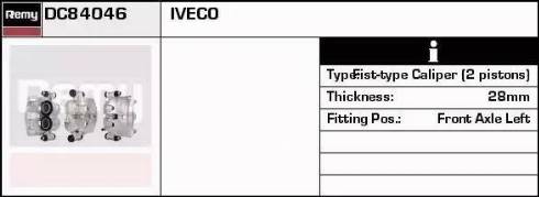 Remy DC84046 - Гальмівний супорт autozip.com.ua