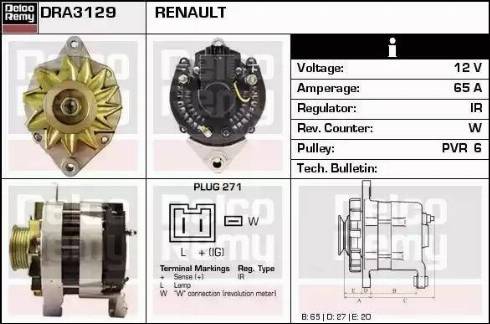 Remy DRA3129 - Генератор autozip.com.ua