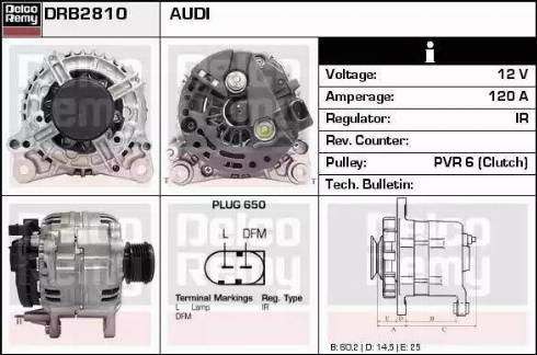 Remy DRB2810 - Генератор autozip.com.ua