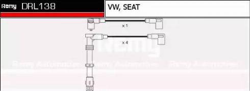 Remy DRL138 - Комплект проводів запалювання autozip.com.ua