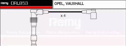 Remy DRL853 - Комплект проводів запалювання autozip.com.ua