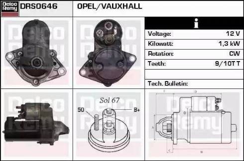 BOSCH 0986014861 - Стартер autozip.com.ua