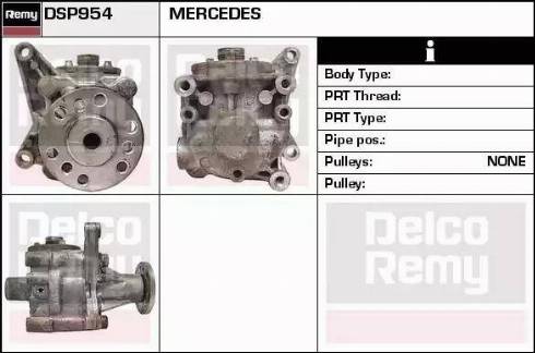 Remy DSP954 - Гідравлічний насос, рульове управління, ГУР autozip.com.ua