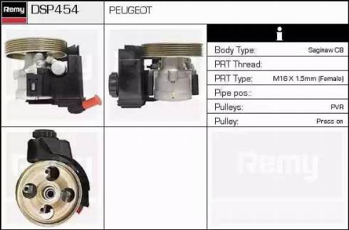 Remy DSP454 - Гідравлічний насос, рульове управління, ГУР autozip.com.ua