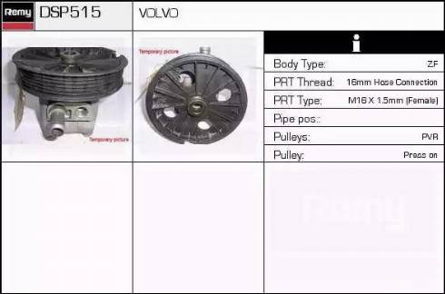 Remy DSP515 - Гідравлічний насос, рульове управління, ГУР autozip.com.ua