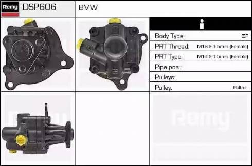 Remy DSP606 - Гідравлічний насос, рульове управління, ГУР autozip.com.ua