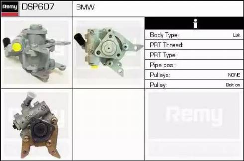 Remy DSP607 - Гідравлічний насос, рульове управління, ГУР autozip.com.ua