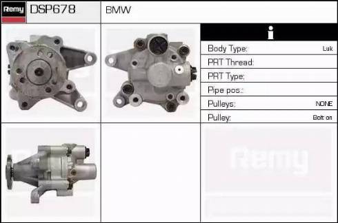 Remy DSP678 - Гідравлічний насос, рульове управління, ГУР autozip.com.ua