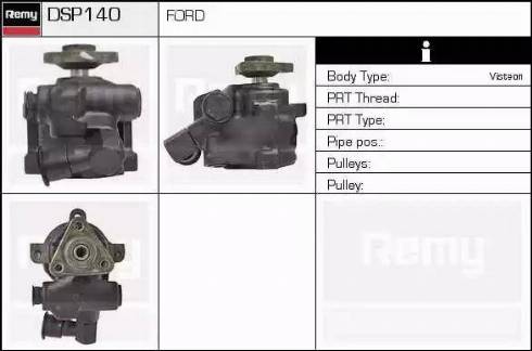 Remy DSP140 - Гідравлічний насос, рульове управління, ГУР autozip.com.ua