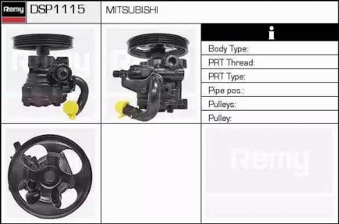 Remy DSP1115 - Гідравлічний насос, рульове управління, ГУР autozip.com.ua