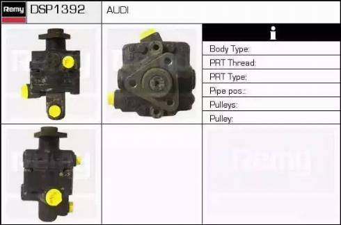 Remy DSP1392 - Гідравлічний насос, рульове управління, ГУР autozip.com.ua