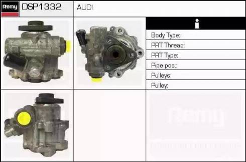 Remy DSP1332 - Гідравлічний насос, рульове управління, ГУР autozip.com.ua