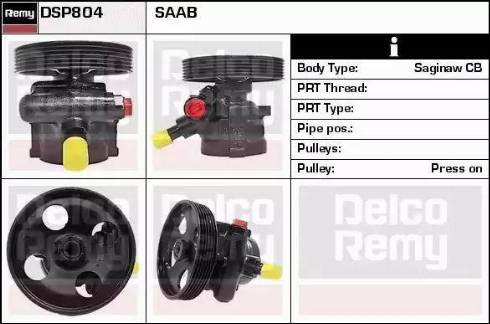 Remy DSP804 - Гідравлічний насос, рульове управління, ГУР autozip.com.ua